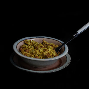 bowl of yummy I am gold granola by Red Lime Jones
