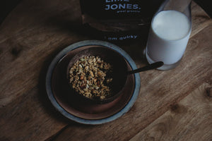 A Bowl of I am Nuts Granola by Red Lime Jones